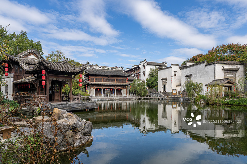 江西省上饶市婺源县熹园图片素材