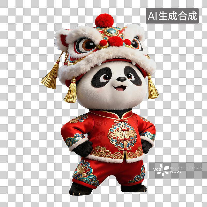 【AI数字艺术】免扣素材大熊猫图片素材