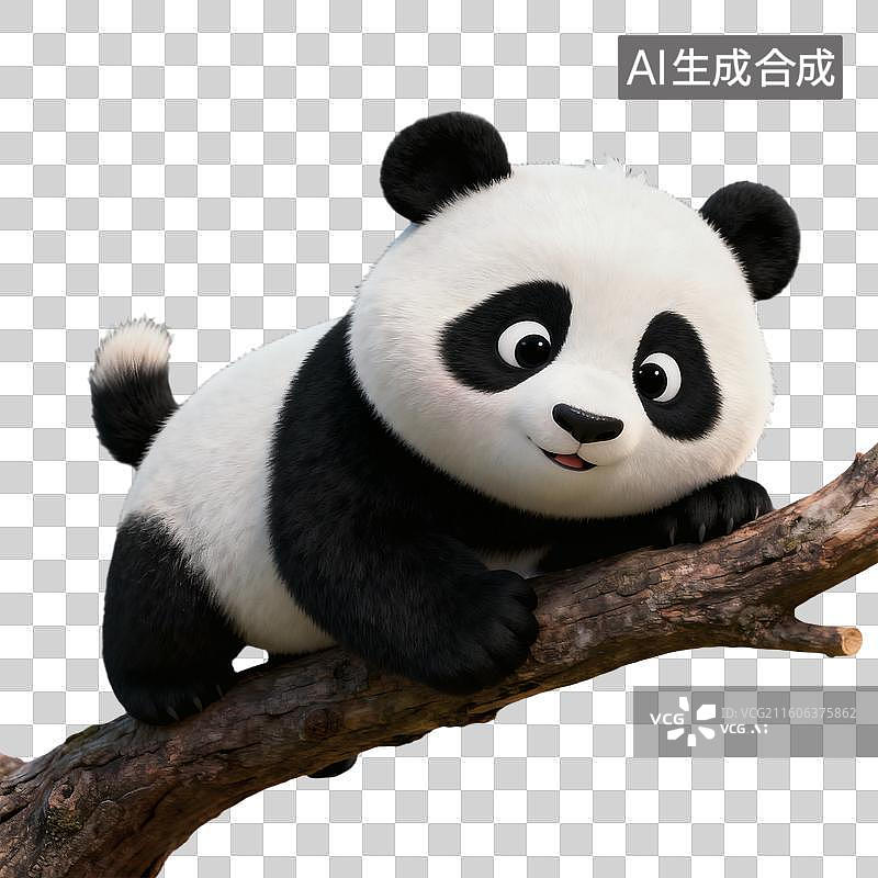 【AI数字艺术】免扣素材大熊猫图片素材