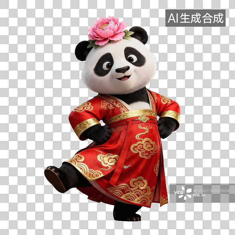 【AI数字艺术】免扣素材大熊猫图片素材