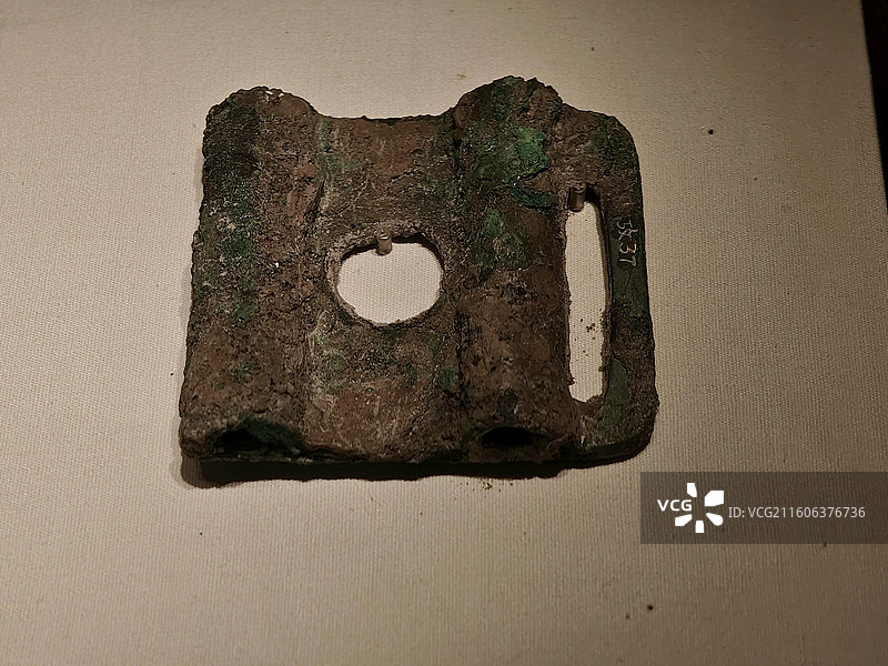 青铜镳 商后期 约公元前14世纪 1953年河南安阳大司空车马坑出土 中国国家博物馆藏图片素材