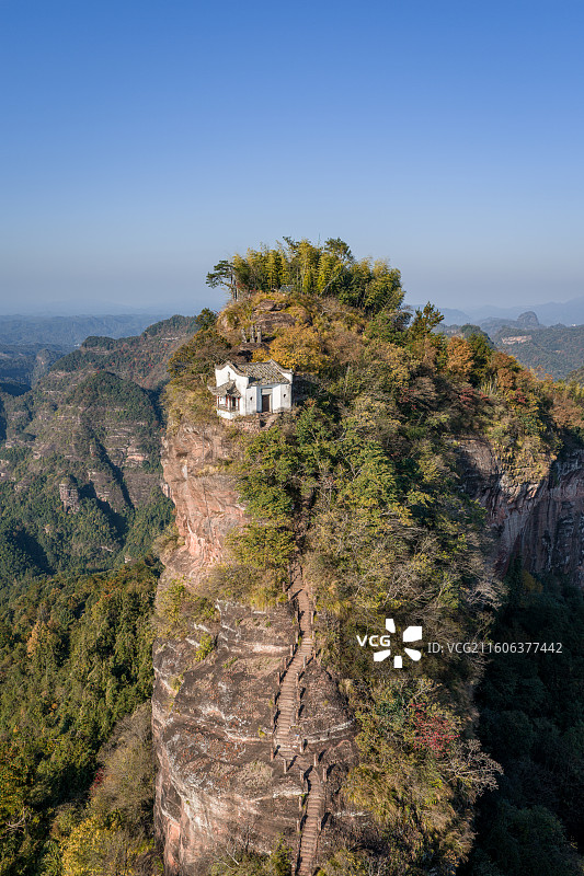 安徽省黄山市休宁县齐云山图片素材