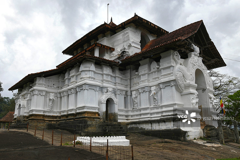 斯里兰卡 兰卡提拉卡寺 Sri Lankathilake Rajamaha Viharaya图片素材