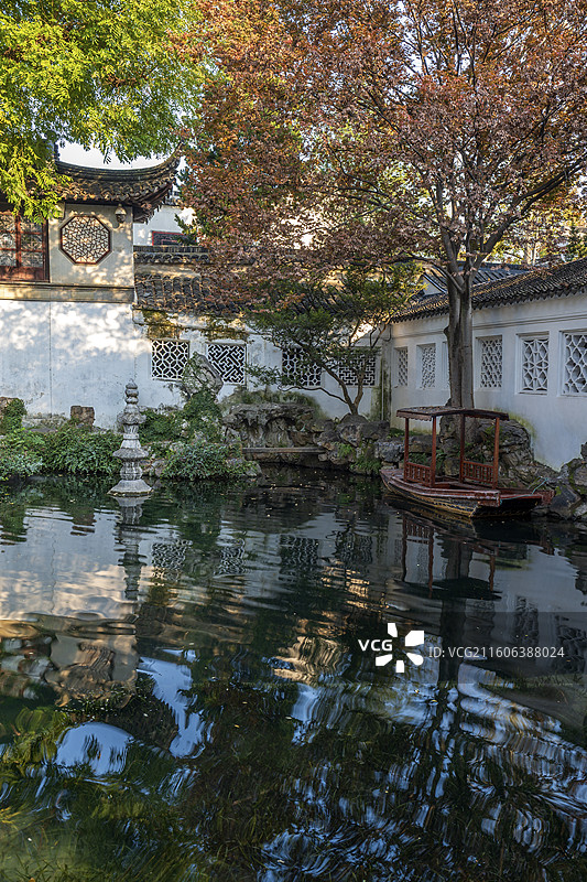 苏州留园曲溪楼图片素材
