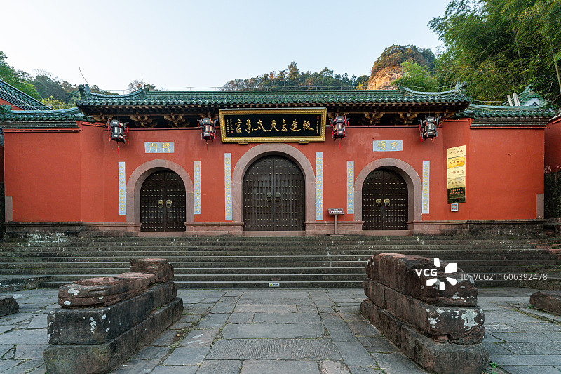 安徽省黄山市休宁县齐云山图片素材