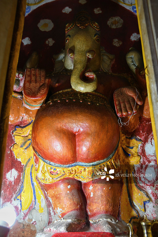 斯里兰卡 兰卡提拉卡寺 Sri Lankathilake Rajamaha Viharaya图片素材