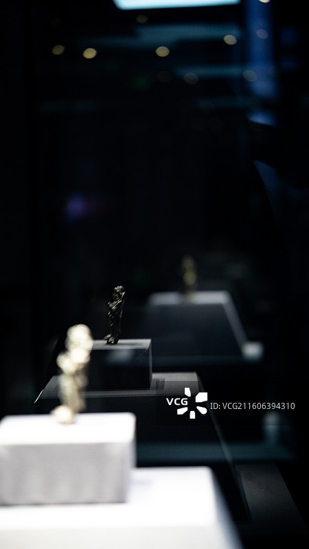 银大黑天立像 宋 大理国 云南省博物馆 文物 静物图片素材