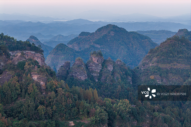 安徽省黄山市休宁县齐云山图片素材