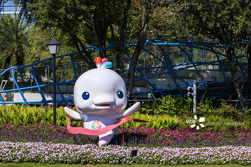 十五全运会主会场广州深圳欢乐港湾图片素材