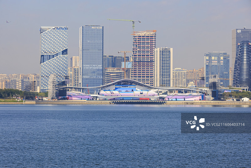 十五全运会主会场广州深圳欢乐港湾图片素材