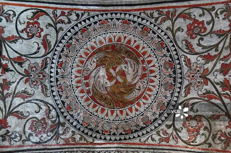 斯里兰卡 兰卡提拉卡寺 Sri Lankathilake Rajamaha Viharaya图片素材