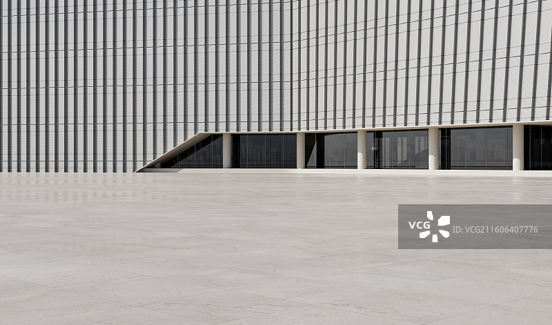 城市广场_金属网孔幕墙_办公楼图片素材