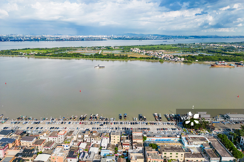 广州番禺莲花山码头图片素材