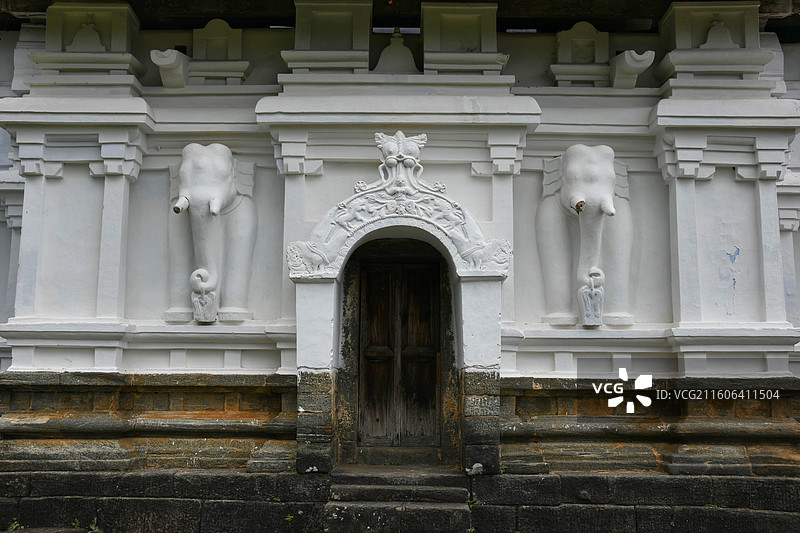 斯里兰卡 兰卡提拉卡寺 Sri Lankathilake Rajamaha Viharaya图片素材