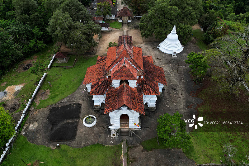 斯里兰卡 兰卡提拉卡寺 Sri Lankathilake Rajamaha Viharaya图片素材