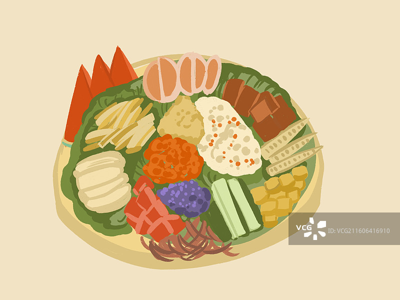 云南手抓饭图片素材