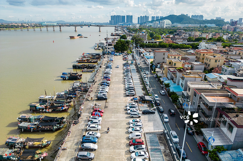 广州番禺莲花山码头图片素材