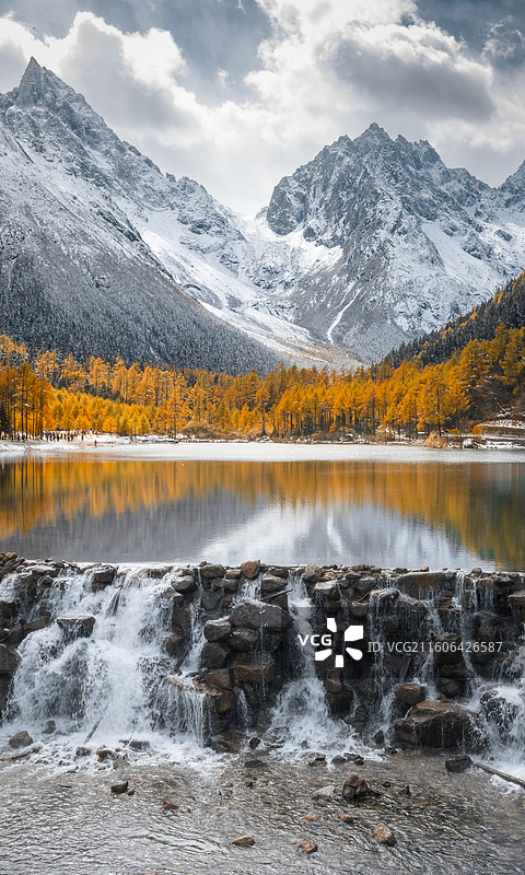 中国四川毕棚沟秋景图片素材