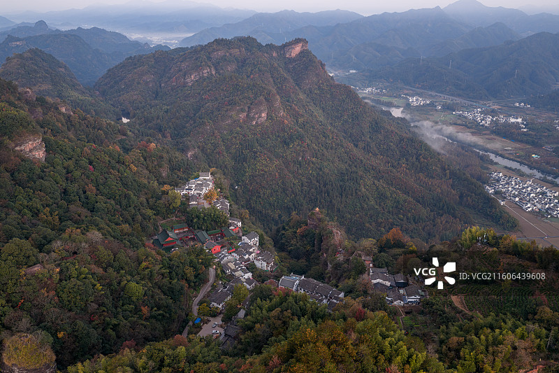 安徽省黄山市休宁县齐云山图片素材