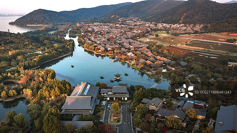 无锡市拈花湾 拈花小镇图片素材
