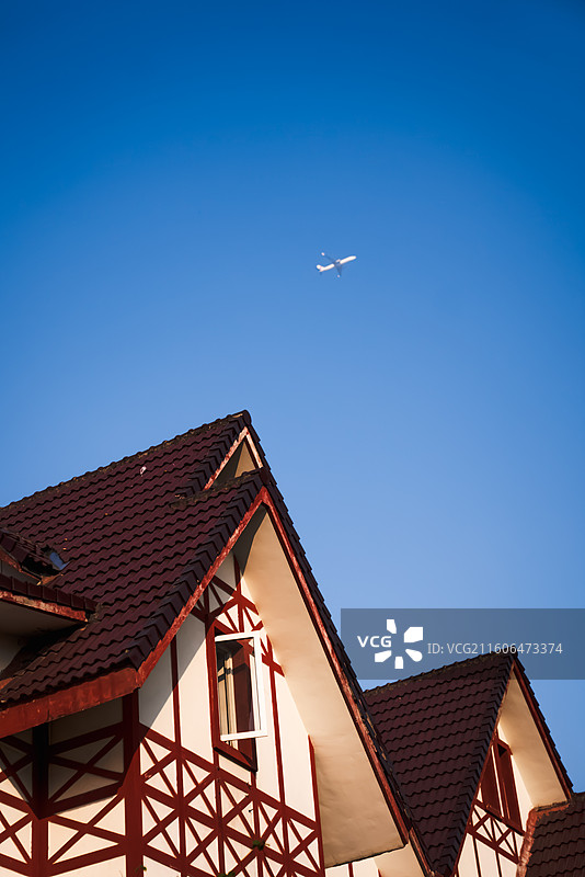 上海外国语大学校内楼宇图片素材
