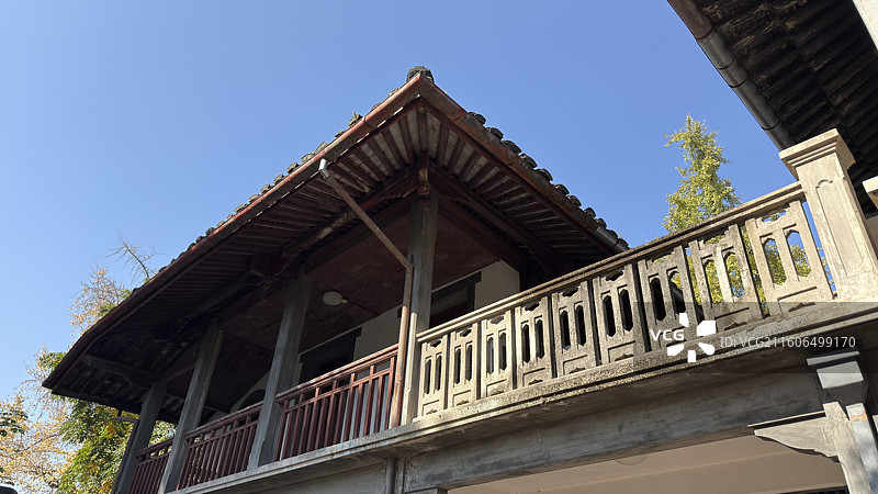 浙江奉化蒋介石故居民国建筑群图片素材