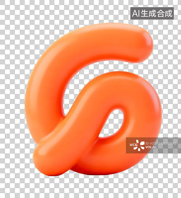 【AI数字艺术】幽默符号 3D形象图片素材