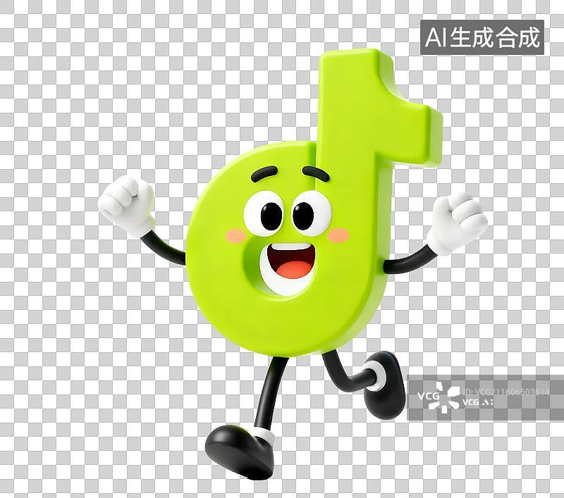 【AI数字艺术】幽默符号 3D形象图片素材