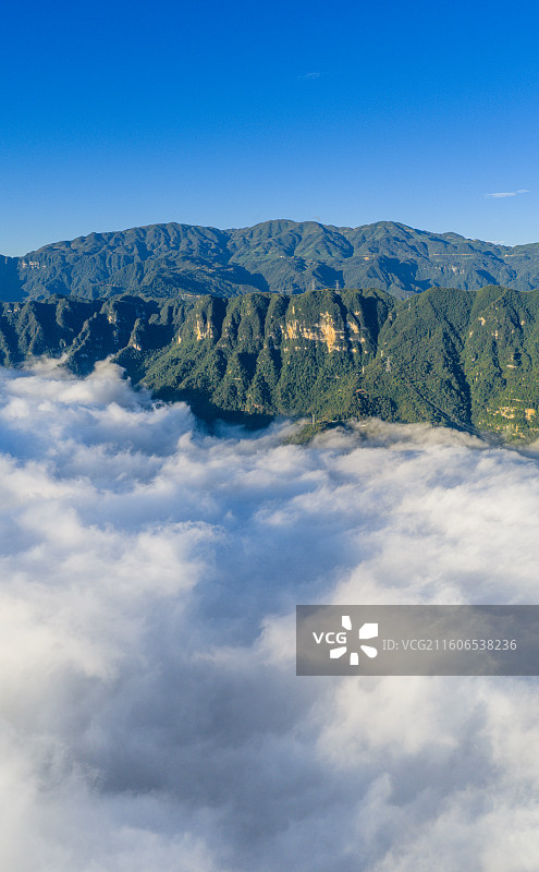 云南省昭通市大关县云海图片素材