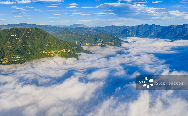 云南省昭通市大关县云海图片素材