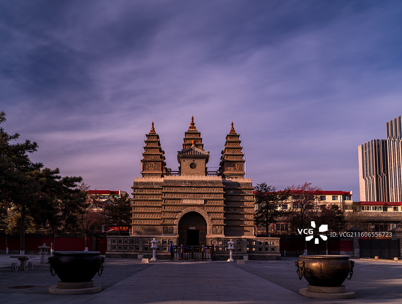 五塔寺图片素材