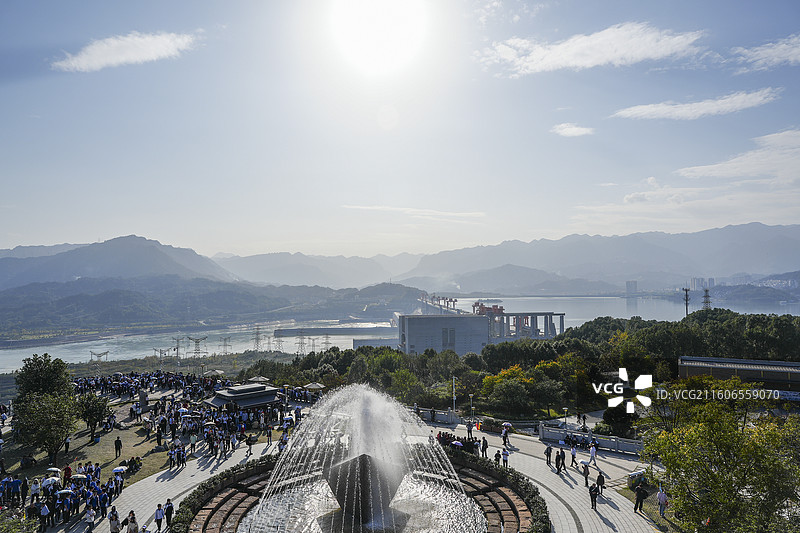 湖北省宜昌市，三峡水利枢纽工程，三峡大坝，长江三峡，三峡水电站，三峡工程，全国爱国主义教育示范基地，图片素材