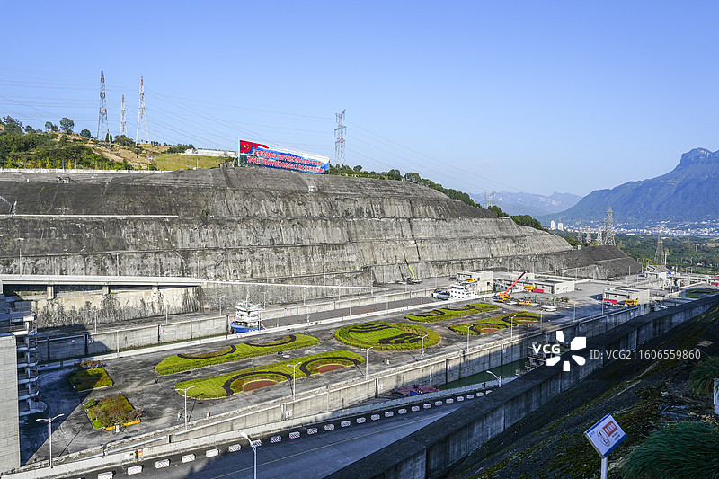 湖北省宜昌市，三峡水利枢纽工程，三峡大坝，长江三峡，三峡水电站，三峡工程，全国爱国主义教育示范基地，图片素材