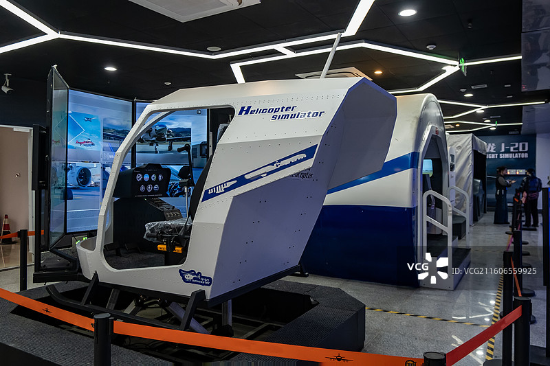 四川省绵阳市北川县永昌机场内景图片素材