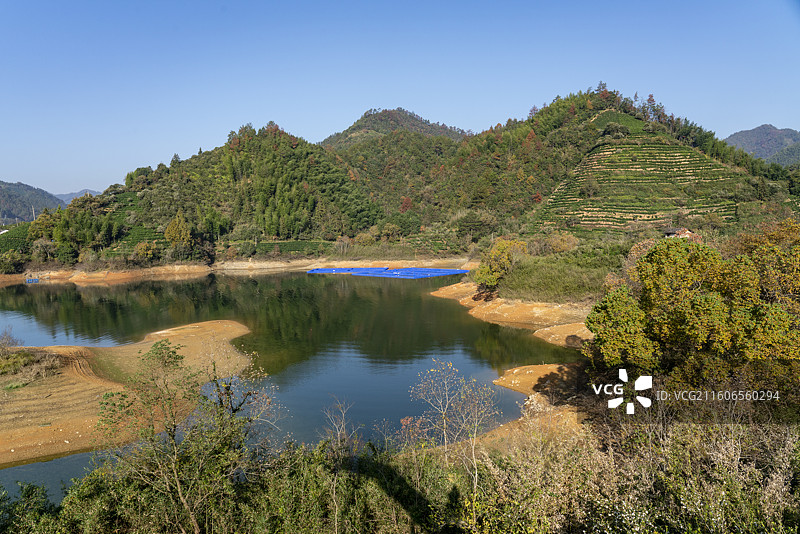 美丽的丰乐湖图片素材