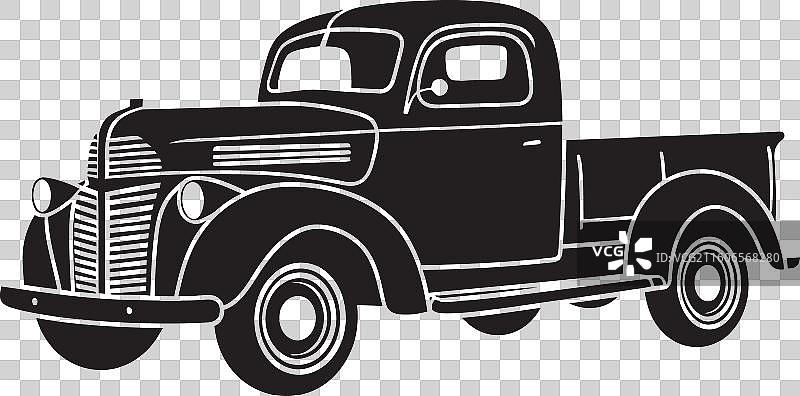 复古工作马老式标志图标传承的货物图片素材