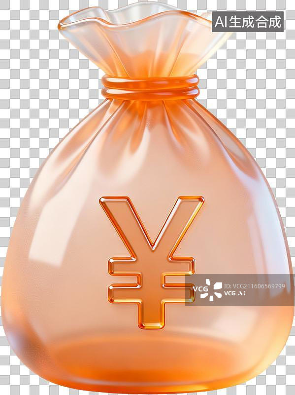 【AI数字艺术】卡通3D插画金融安全黄金经济银行储蓄投资股票上升金币金猪储蓄插画元素图片素材