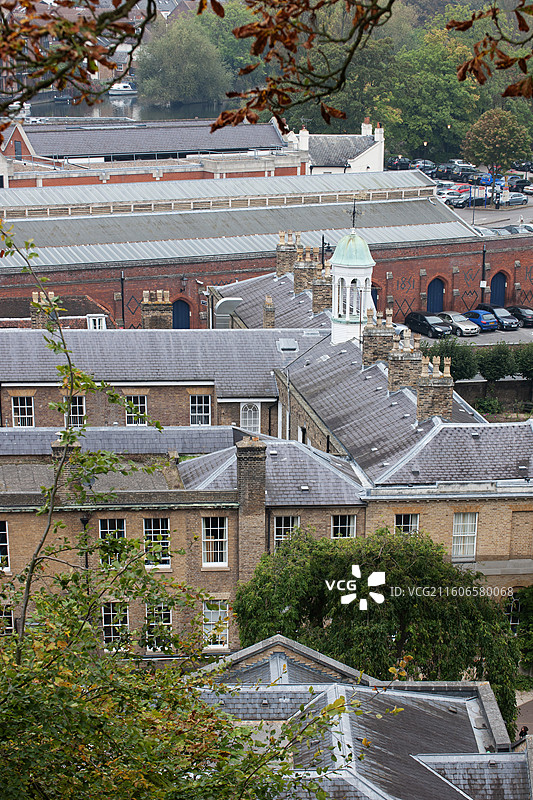 英国，温莎，王宫外面的居民区图片素材