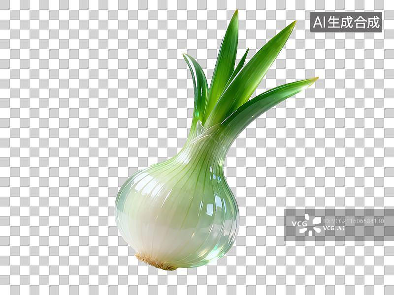 【AI数字艺术】青葱特写图片素材