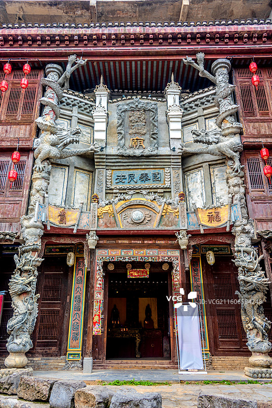 中国广西桂林灵川县大圩古镇风光图片素材