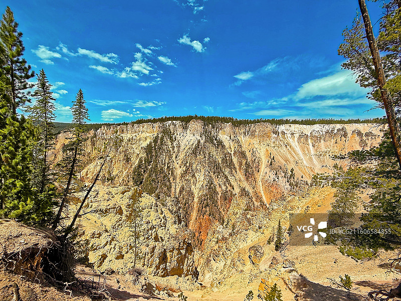 黄石大峡谷图片素材