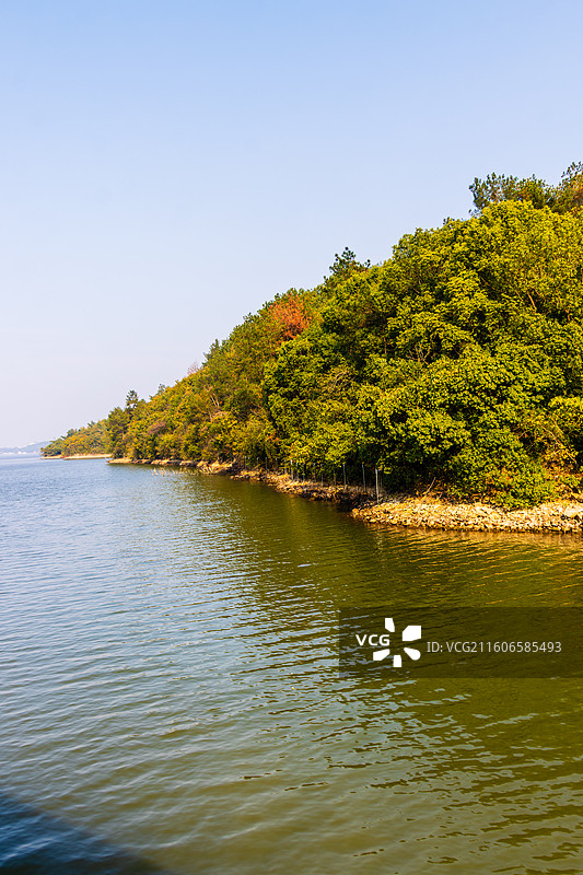溧阳天目湖山水园风光图片素材
