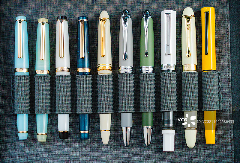 钢笔文具书法练字图片素材