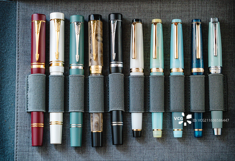 钢笔文具书法练字图片素材