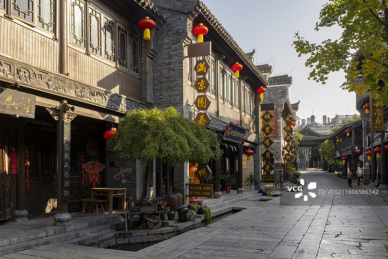 山东省枣庄市台儿庄古城摄影图片图片素材