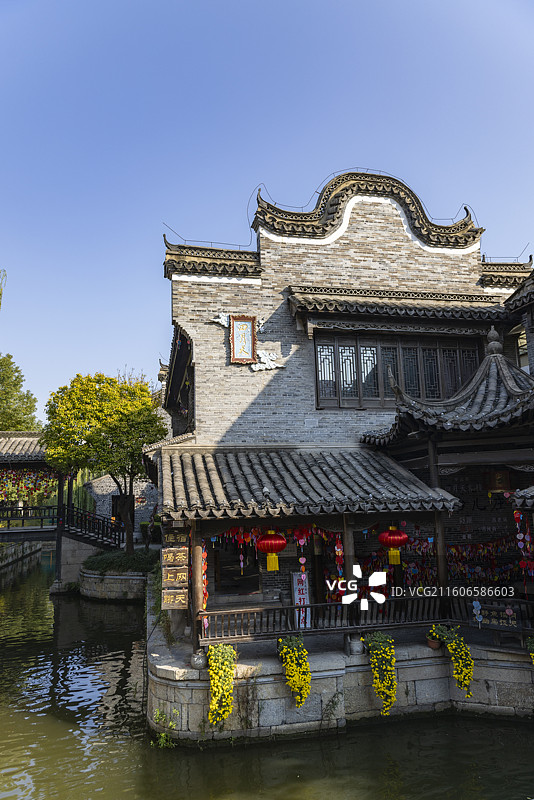 山东省枣庄市台儿庄古城摄影图片图片素材