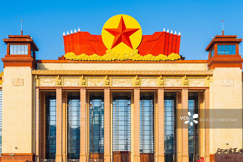 江西省南昌市江西省美术馆庄严建筑外立面图片素材