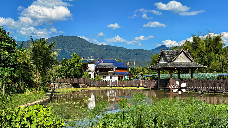 勐海勐景来公园图片素材