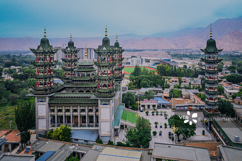 草滩坝清真寺图片素材