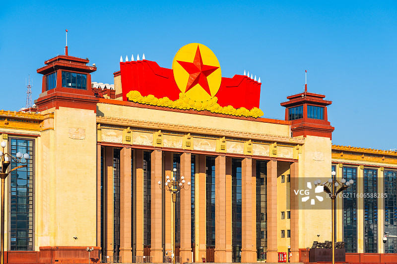 江西省南昌市江西省美术馆庄严建筑外立面图片素材